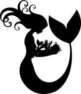 164x190 Mommy And Baby Mermaids Tattoos Baby Mermaid