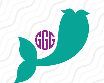 340x270 Mermaid Tail Svg Etsy