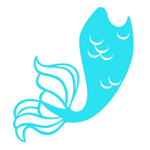 Mermaid Tail Silhouette at GetDrawings | Free download