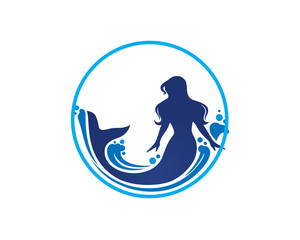 Merman Silhouette at GetDrawings | Free download