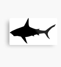 210x230 Shark Silhouette Metal Prints Redbubble