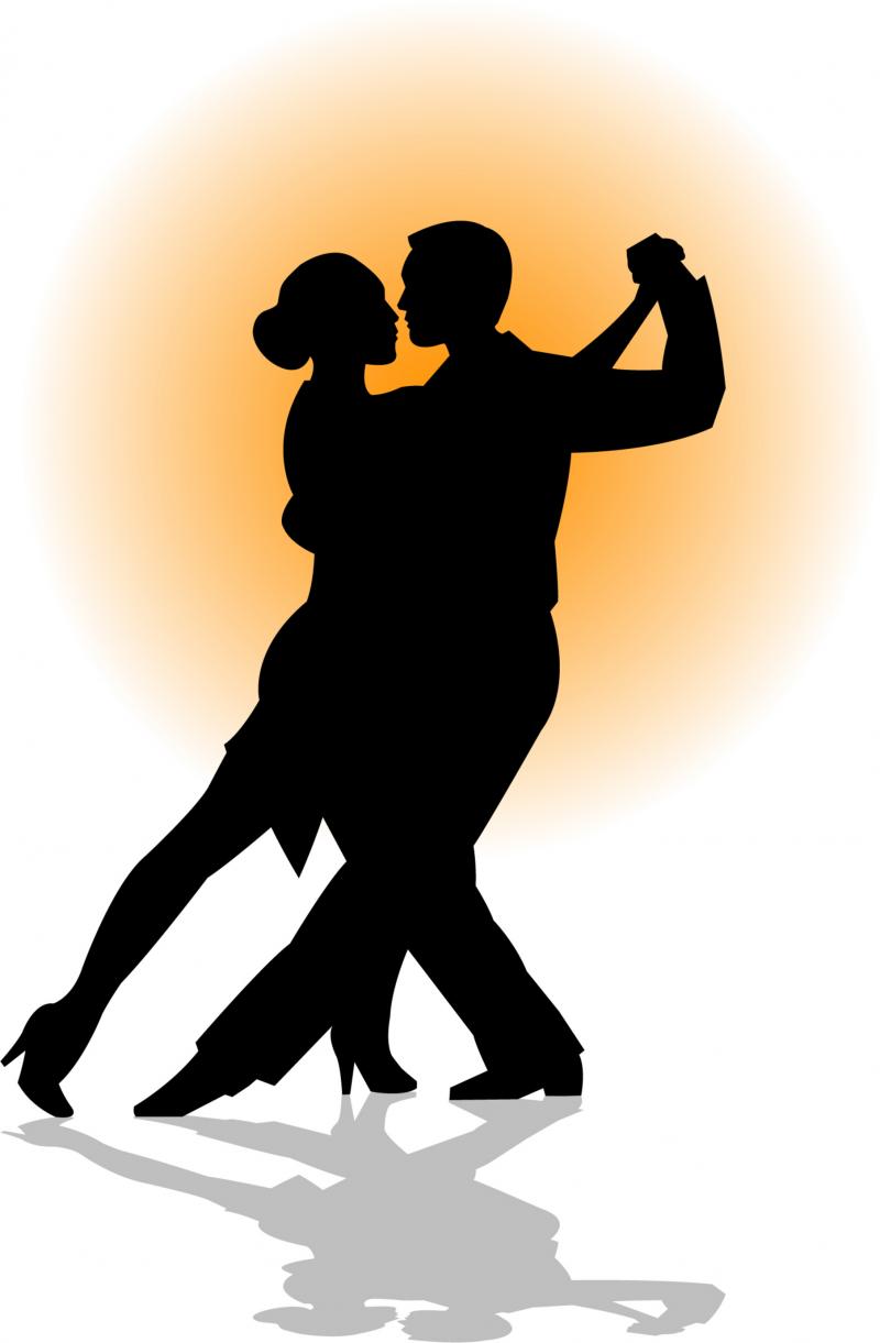 800x1221 Dance Couple Clipart