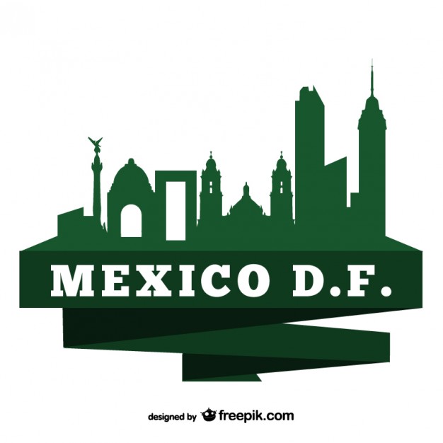 626x626 Mexico Df Logo Vector Free Download