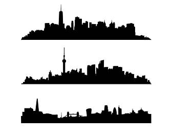 340x270 Shanghai Skyline Etsy