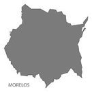 Mexico Map Silhouette