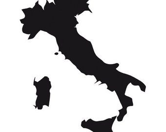 340x270 Italy Map Etsy