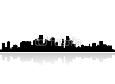 399x290 Inkshuffle Miami Skyline Vector