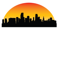 Miami Skyline Silhouette at GetDrawings | Free download