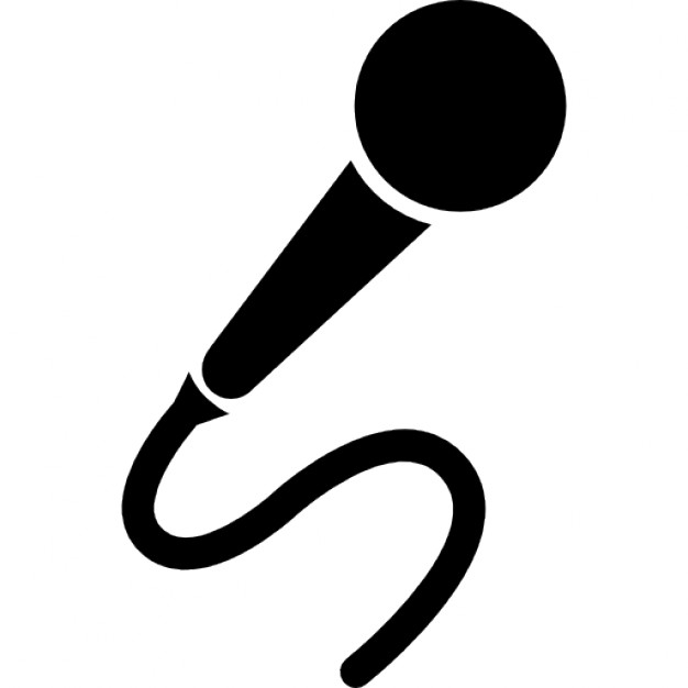 626x626 Microphone With Wire Icons Free Download
