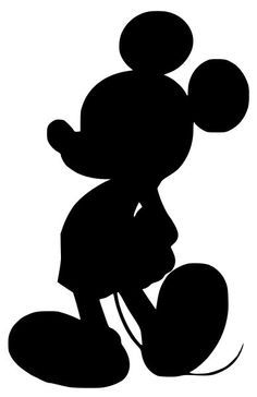 236x364 De La Silhouette De Mickey Mouse Disney