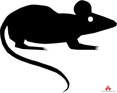 400x318 Mouse Silhouette Clipart Collection