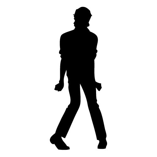 500x500 Michael Jackson Silhouette Birthday Party Ideas
