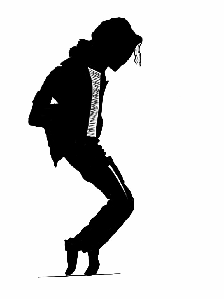 768x1024 Michael Jackson Silhouette By Muhammadsallu