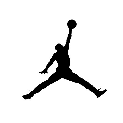 400x400 Michael Jordan Vinyl Sticker