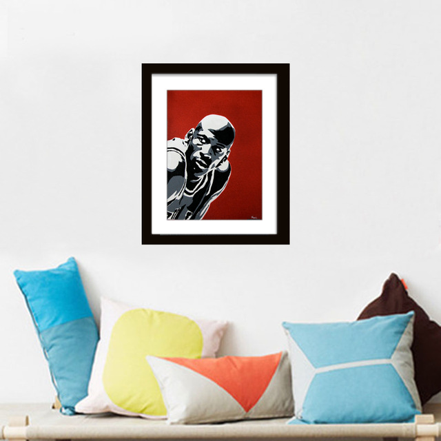 Michael Jordan Silhouette Poster at GetDrawings | Free download