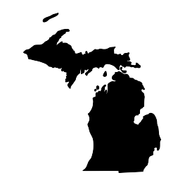 263x262 Michigan Silhouette And Tons Of Other Categories. Www