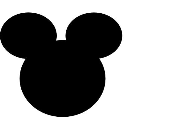 600x378 Mickey Mouse Silhouette Clip Art
