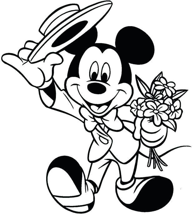 618x708 Free Printable Mickey Mouse Silhouette Google Search Free Coloring