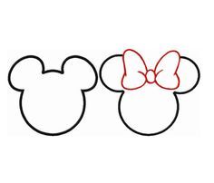 236x202 Printable Mickey Mouse Ears Template