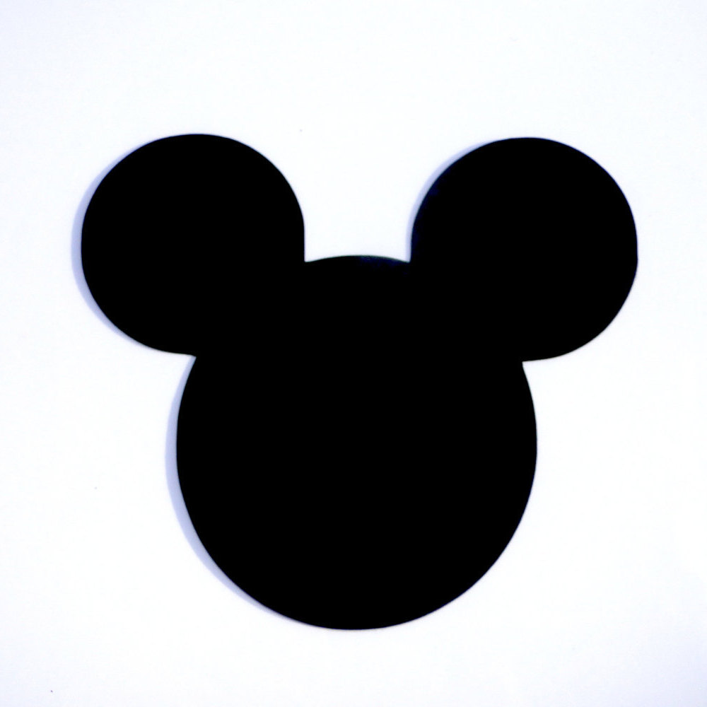 Download Mickey Mouse Face Silhouette at GetDrawings.com | Free for ...