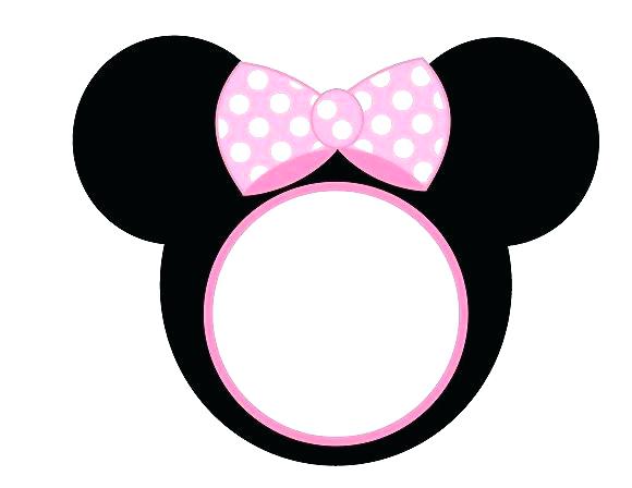 580x448 Mickey Mouse Head Silhouette With Printable Mickey Mouse Head