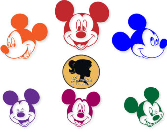340x270 Mickey Mouse Die Cut Set Mickey Mouse Clubhouse Ears Head, Mickey