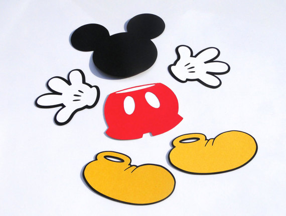 570x431 Mickey Mouse Die Cut Set Mickey Mouse Clubhouse Ears Head