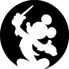 236x236 Mickey Mouse Silhouette Clipart