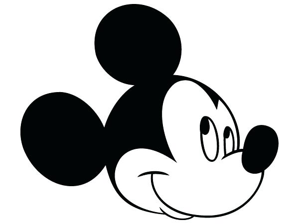 600x450 Mickey Mouse Template Free Printable Mickey Mouse Silhouette