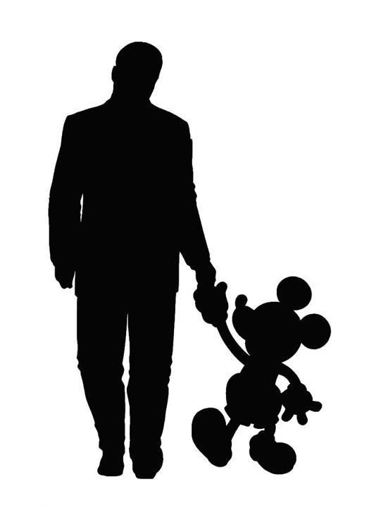 524x720 Shaow Clipart Mickey Mouse