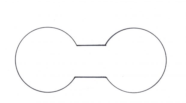 620x344 Mickey Mouse Ear Template Rclxelxri Portrait Excellent For Head