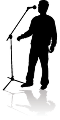 202x399 Speaking Into The Microphone