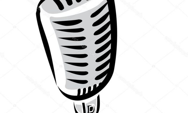 630x380 Microphone Silhouette Vector Archives