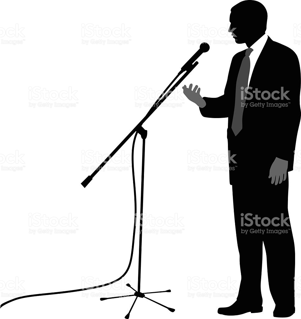 968x1024 Microphone Clipart Public Speaker