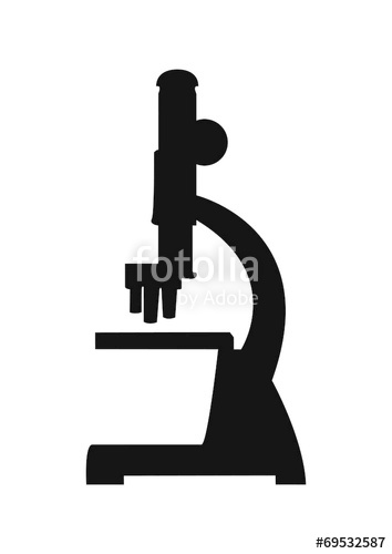 354x500 Microscope Silhouette Stock Image And Royalty Free Vector Files