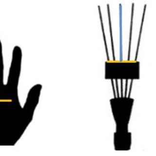 320x320 Fig.3 Averaged Positions Of The Finger Tips And Knuckles As Judged