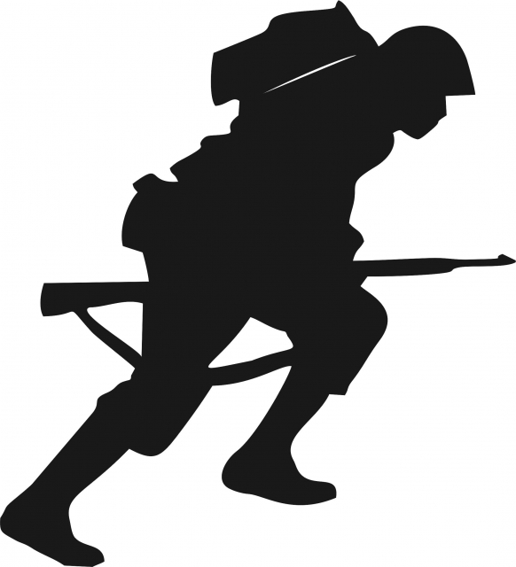 Military Helmet Silhouette at GetDrawings | Free download