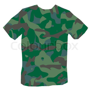 320x320 Military Vector Background With Uze Silhouette Stock Vector