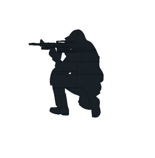 312x318 Buy2get1free S20 Soldier Silhouette Filled Machine