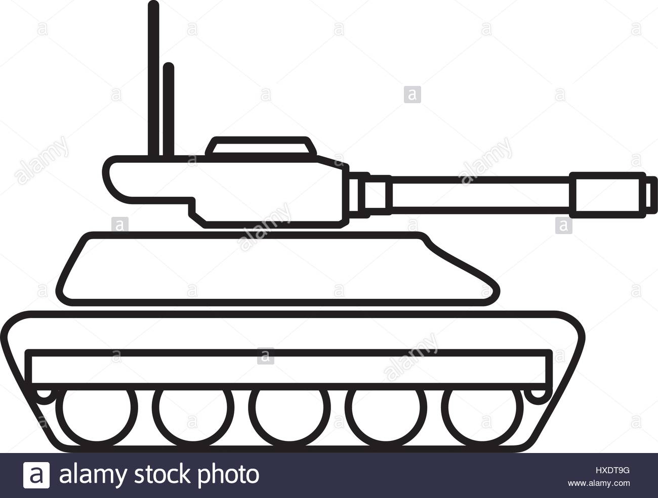 1300x985 Military Tank Stock Vector Images