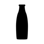 150x150 Strawberry Heart With Green Leaves Falling In Milk Splashes