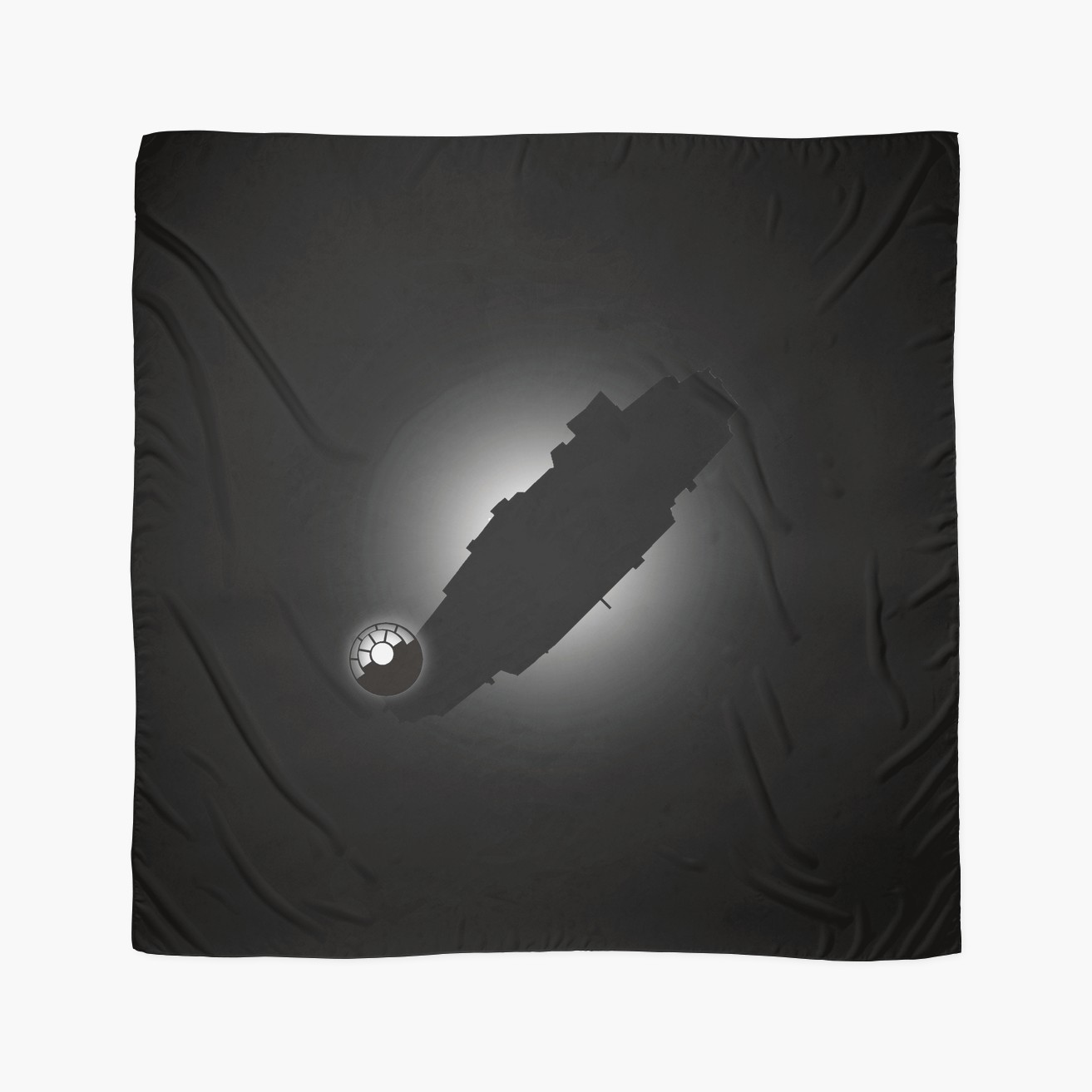 1313x1313 Millennium Falcon Silhouette Scarves By Sarah492482 Redbubble