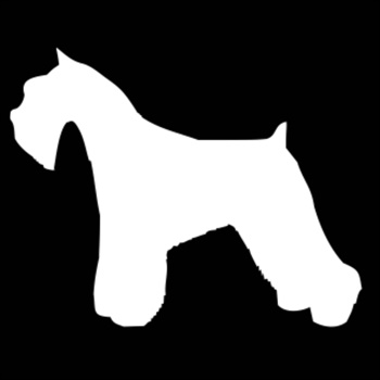 350x350 Buy One Of Our Miniature Schnauzer Silhouette Embroidery Gifts