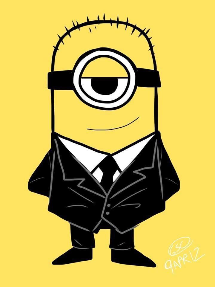 720x960 Minion In Black Suit! Minions