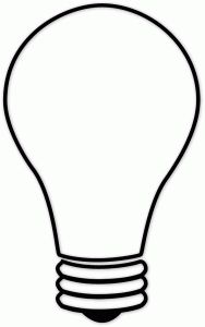 188x300 Glamorous Lightbulb Outline Dog Coloring Pages Free Download Clip