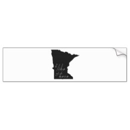 260x260 Minnesota Silhouette Craft Supplies Zazzle
