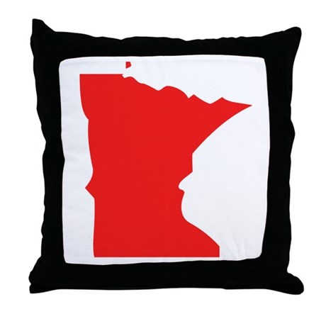 460x460 Minnesota State Outline Cushions