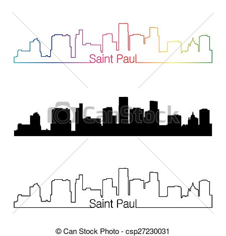 450x470 Skyline Clipart Minnesota