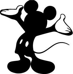 246x251 Minnie Mouse Silhouettes Silhouettes Of Minnie Mouse Free