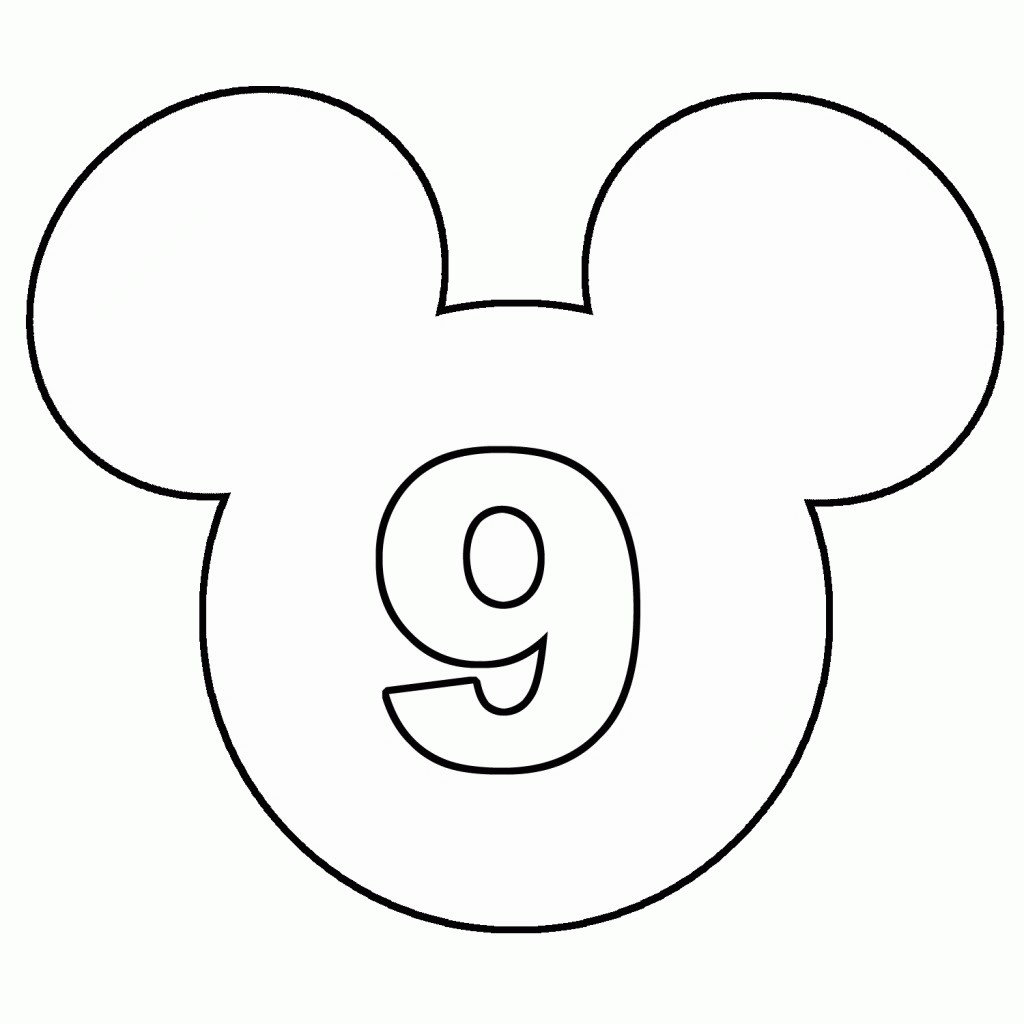 1024x1024 Mickey Mouse Silhouette Coloring Pages Best Of Disney Mickey